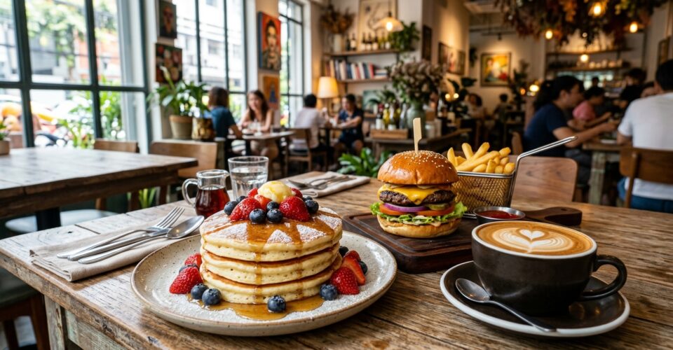 Breakfast near me — The Ultimate Guide to All-Day Breakfast in Silom: Pancakes, Fresh Coffee, Juicy Burgers & More!