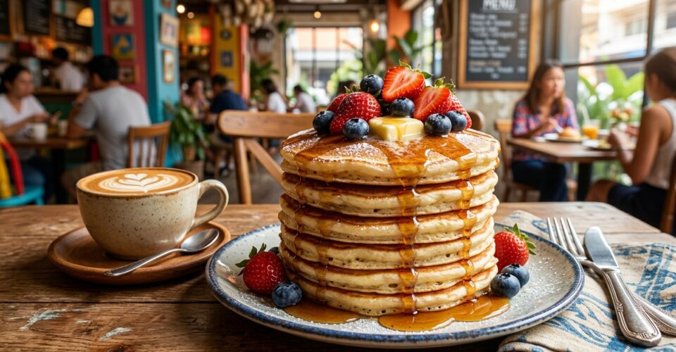 Breakfast near me — The Ultimate All-Day Breakfast in Silom: Pancakes, Fresh Coffee & Juicy Burgers at Pancake Palace