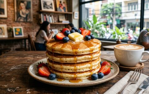 Breakfast near me — Searching for the Best Breakfast Near Me in Silom? Welcome to Pancake Palace!