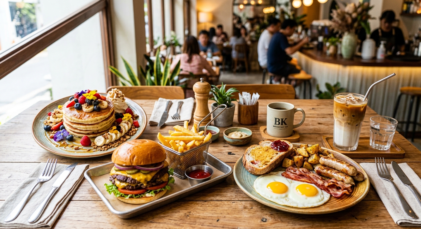 Breakfast near me — Searching for the Best Breakfast Near Me in Silom? Welcome to Pancake Palace!