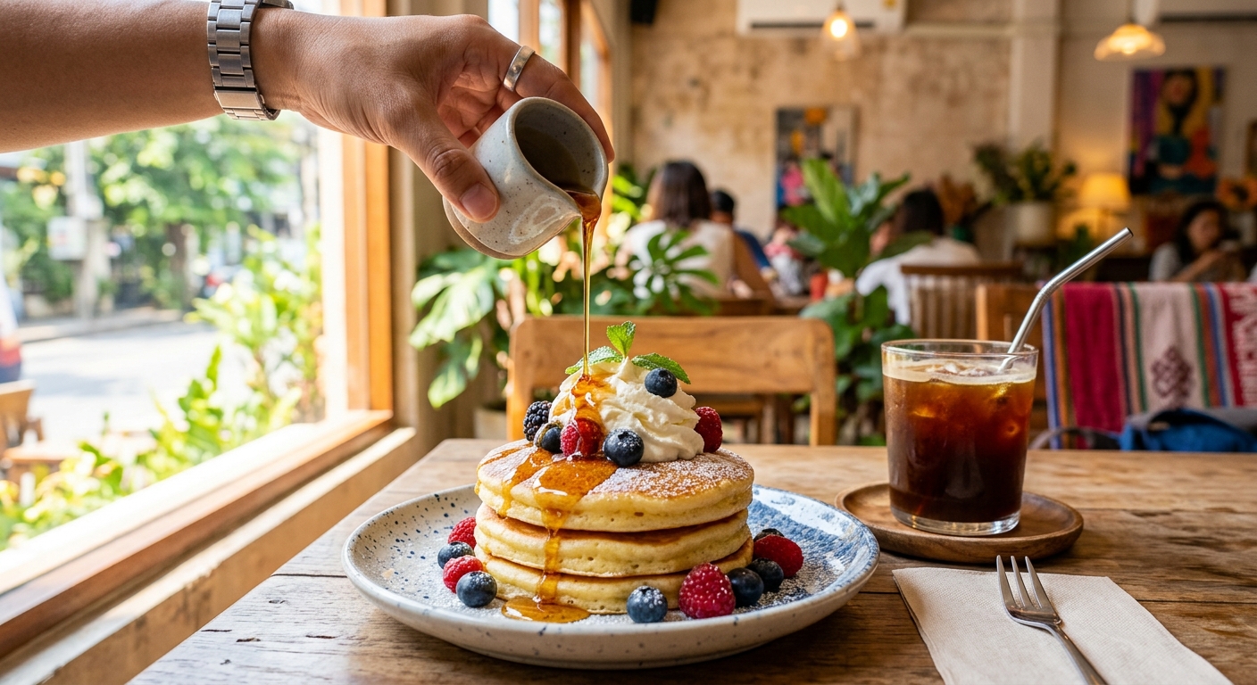 Breakfast near me — The Ultimate All-Day Breakfast & Brunch Guide in Silom: Fluffy Pancakes, Specialty Coffee & Craveable Burgers