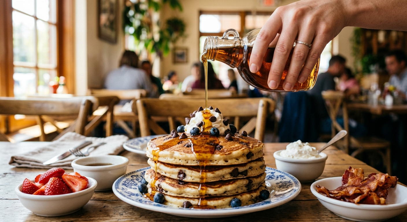 Breakfast near me — The Ultimate All-Day Breakfast in Silom: Pancakes, Coffee & Homemade Burgers at Pancake Palace
