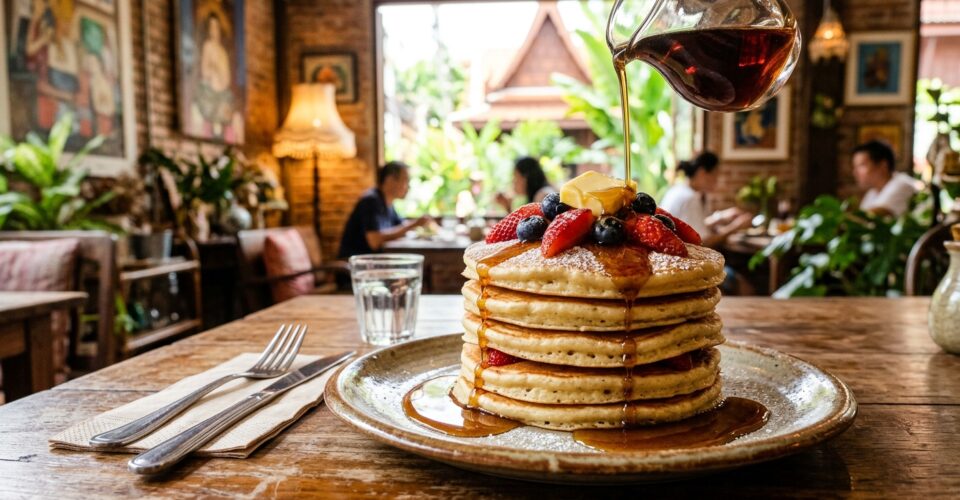 Breakfast near me — Ultimate All-Day Breakfast in Silom: Pancakes, Burgers & Fresh Coffee at Pancake Palace