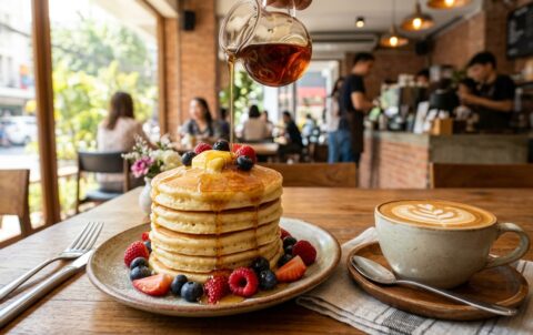 Breakfast near me — Ultimate Guide to the Best All-Day Breakfast, Pancakes & Burgers in Silom, Bangkok