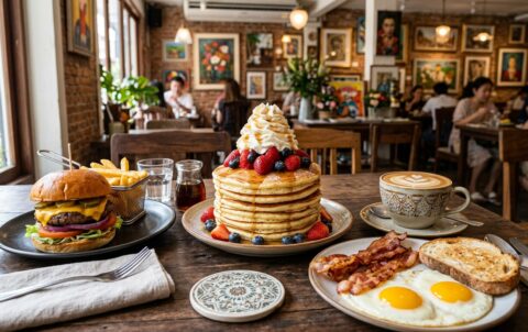 Breakfast near me — The Ultimate All-Day Breakfast & Brunch Guide in Silom: Pancakes, Coffee, and Gourmet Burgers!