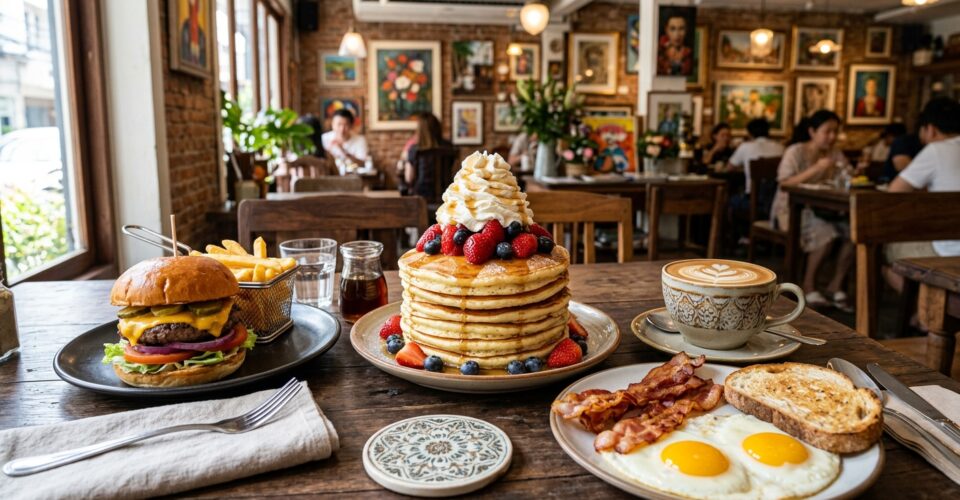 Breakfast near me — The Ultimate All-Day Breakfast & Brunch Guide in Silom: Pancakes, Coffee, and Gourmet Burgers!