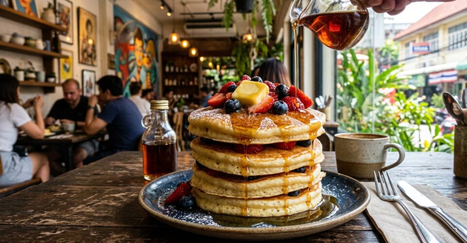 Pancake cafe — The Ultimate Guide to All-Day Breakfast & Fluffy Pancakes in Silom, Bangkok