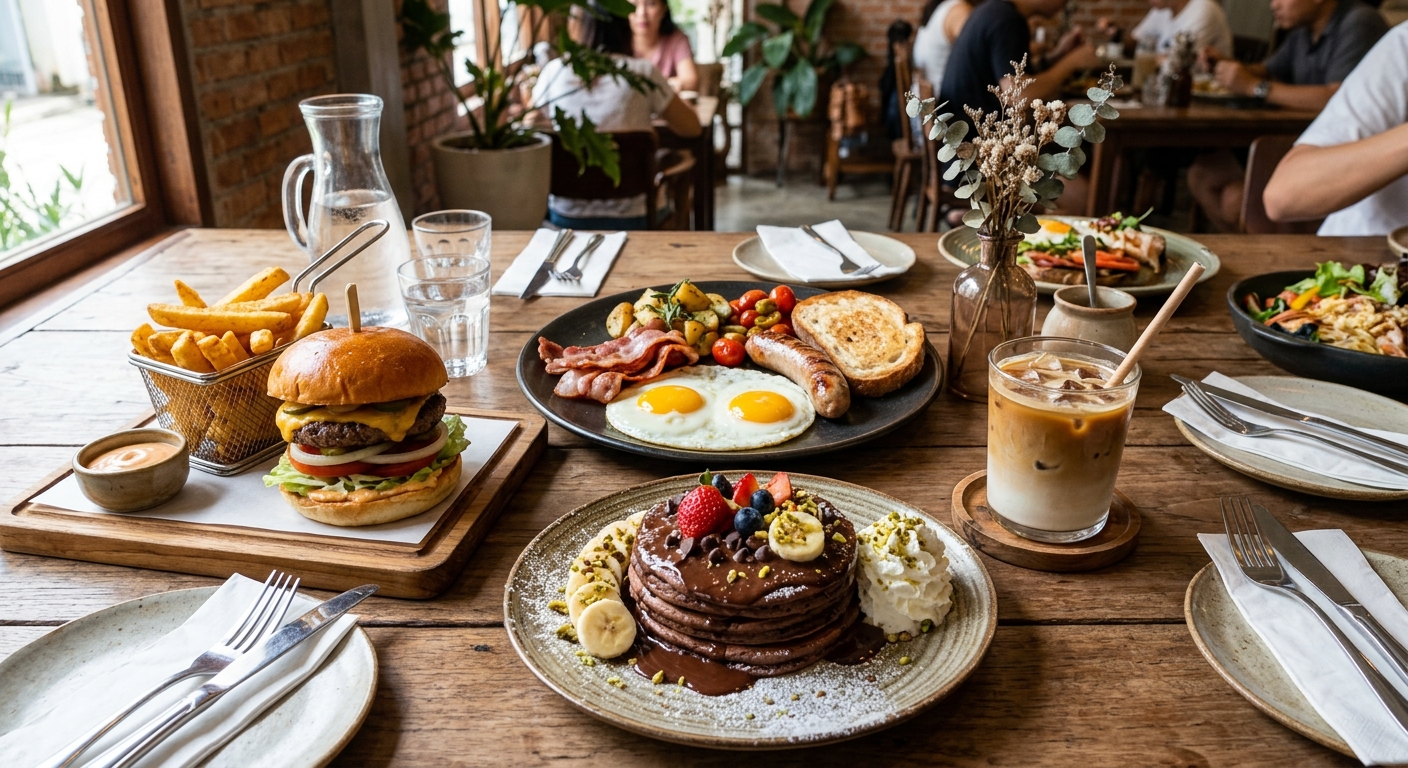 Pancake cafe — Craving Fluffy Pancakes & All-Day Breakfast in Silom? Welcome to Pancake Palace!