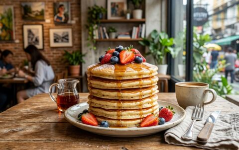 Pancake cafe — The Ultimate Guide to All-Day Pancakes, Breakfast, and Burgers in Silom, Bangkok