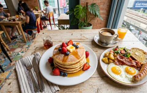 Pancake cafe — The Ultimate Guide to All-Day Breakfast & Fluffy Pancakes in Silom, Bangkok