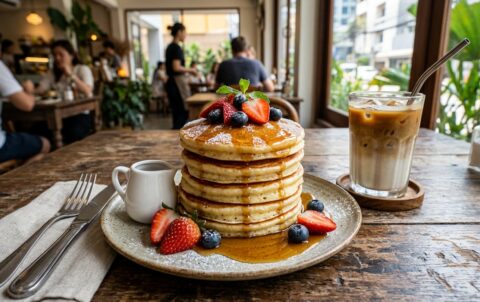 Pancake cafe — The Ultimate All-Day Breakfast & Pancake Cafe in Silom, Bangkok: Welcome to Pancake Palace!