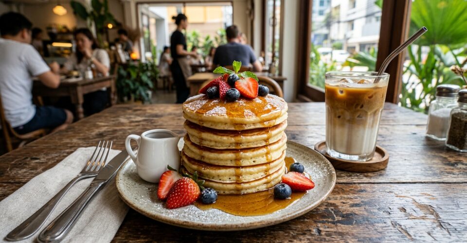 Pancake cafe — The Ultimate All-Day Breakfast & Pancake Cafe in Silom, Bangkok: Welcome to Pancake Palace!