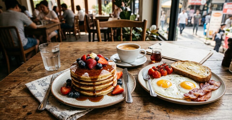 Pancake cafe — The Ultimate Guide to All-Day Breakfast, Burgers & Fluffy Pancakes in Silom, Bangkok
