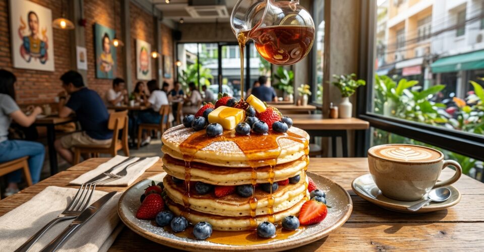 Pancake cafe — The Ultimate Guide to All-Day Breakfast & Build-Your-Own Pancakes in Silom, Bangkok