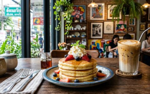Pancake cafe — The Best Pancake Cafe in Silom, Bangkok: All-Day Pancakes, Coffee, Burgers & More!