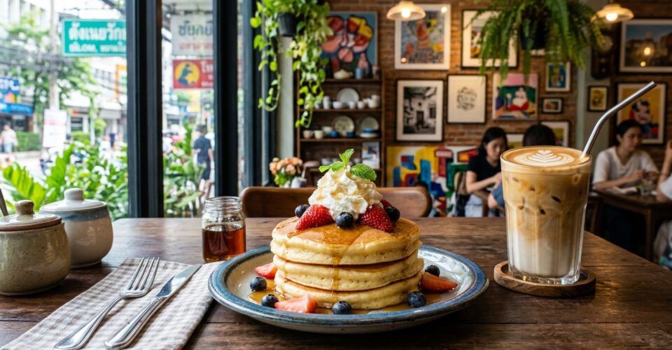 Pancake cafe — The Best Pancake Cafe in Silom, Bangkok: All-Day Pancakes, Coffee, Burgers & More!