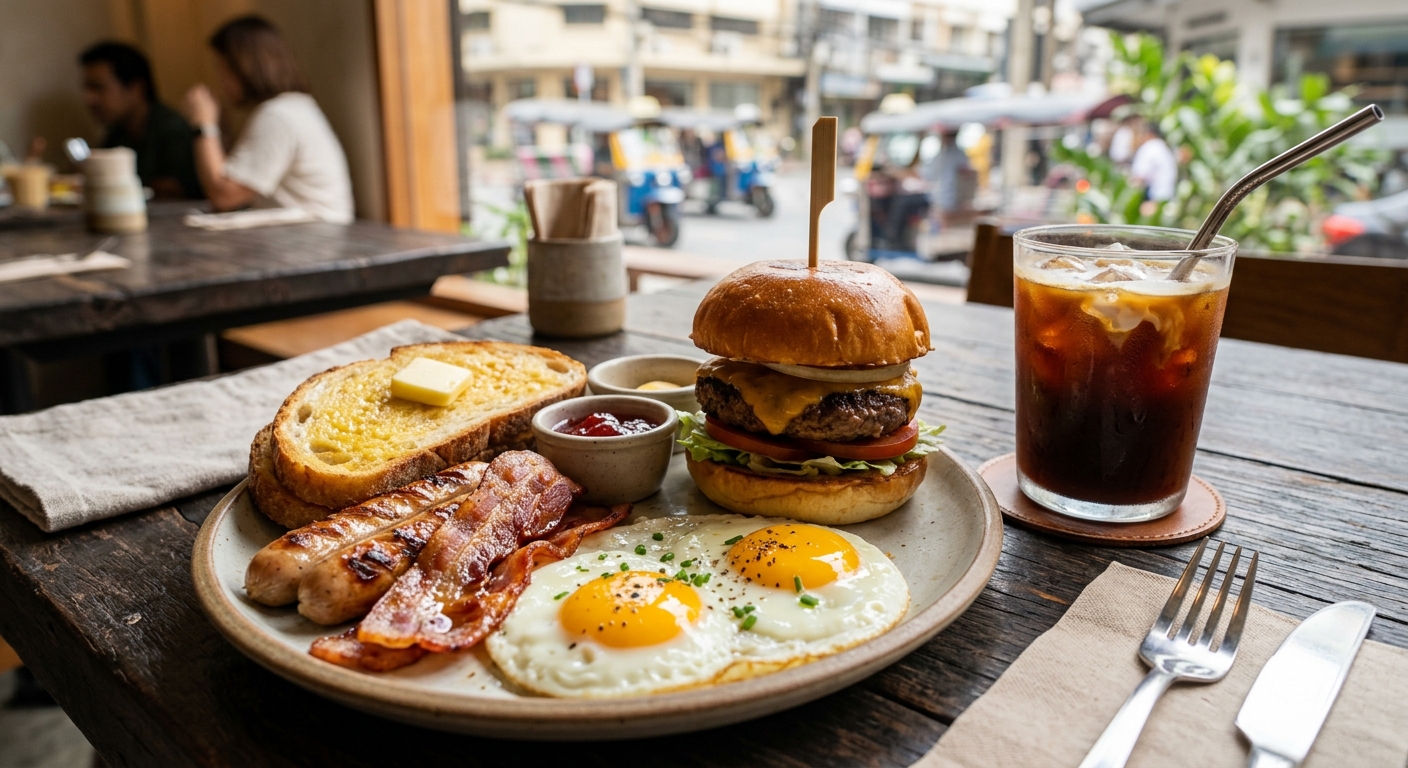 Pancake cafe — The Best Pancake Cafe in Silom, Bangkok: All-Day Pancakes, Coffee, Burgers & More!