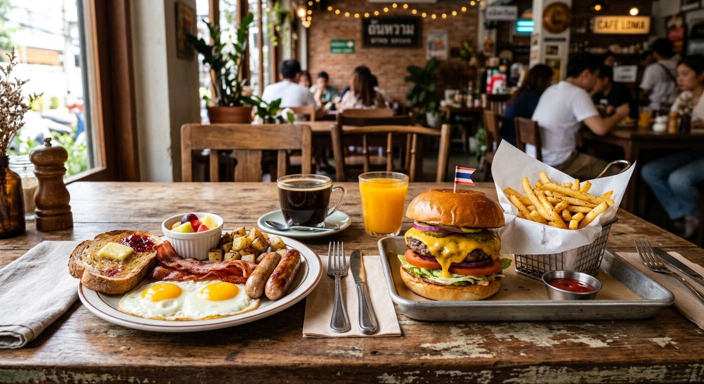 Pancake cafe — Craving Fluffy Pancakes in Silom? Discover Pancake Palace Bangkok!